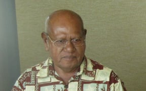 The President of Bougainville, John Momis