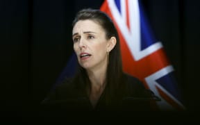 WELLINGTON, NEW ZEALAND - APRIL 30: Prime Minister Jacinda Ardern speaks to media during a press conference at Parliament on April 30, 2020 in Wellington, New Zealand.