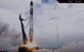 Rocket Lab's They Go Up So Fast launch which included a satellite called 'gunsmoke j' on 23 March, 2021.