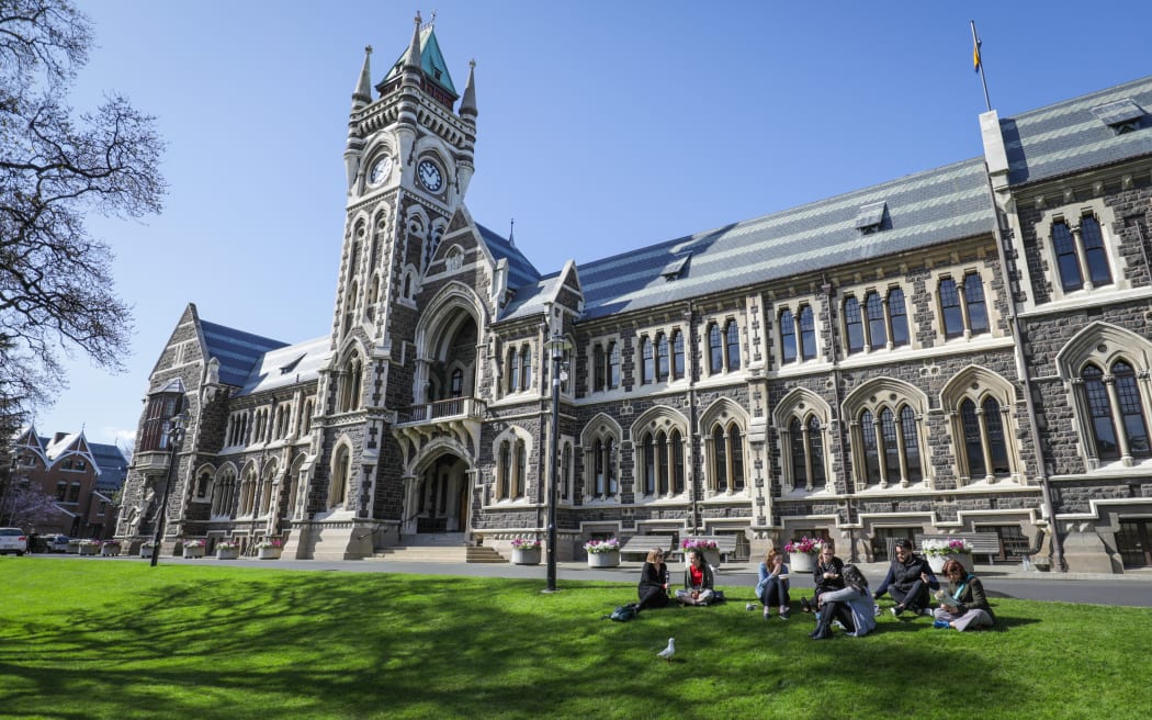 Clock tower building on campus