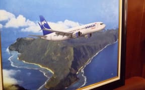 An artist impression of the Samoa Airways Boeing 737 Max 9