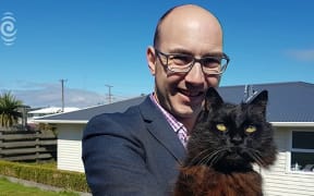 Wellington family reunited with missing cat after 9 years