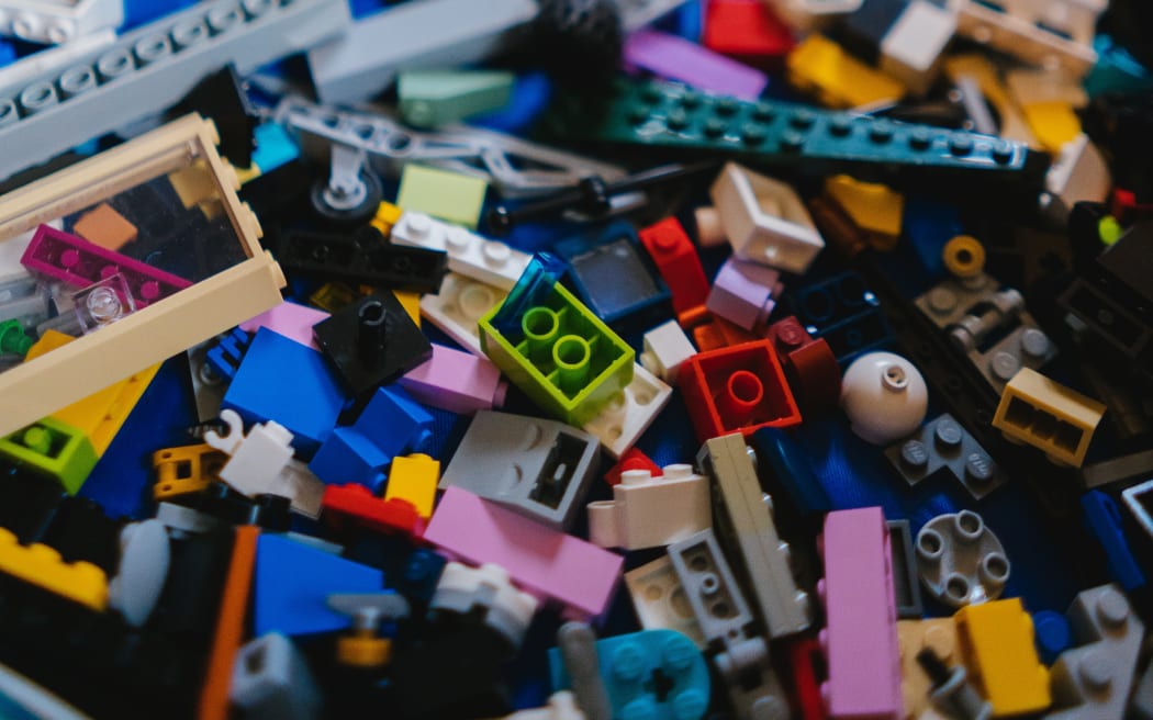 A collection of Lego bricks