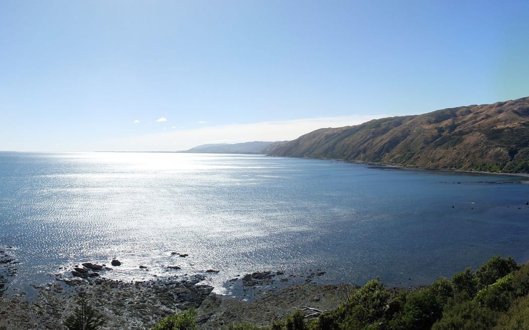 Kapiti Island and Kapiti Coast from Pukerua Bay