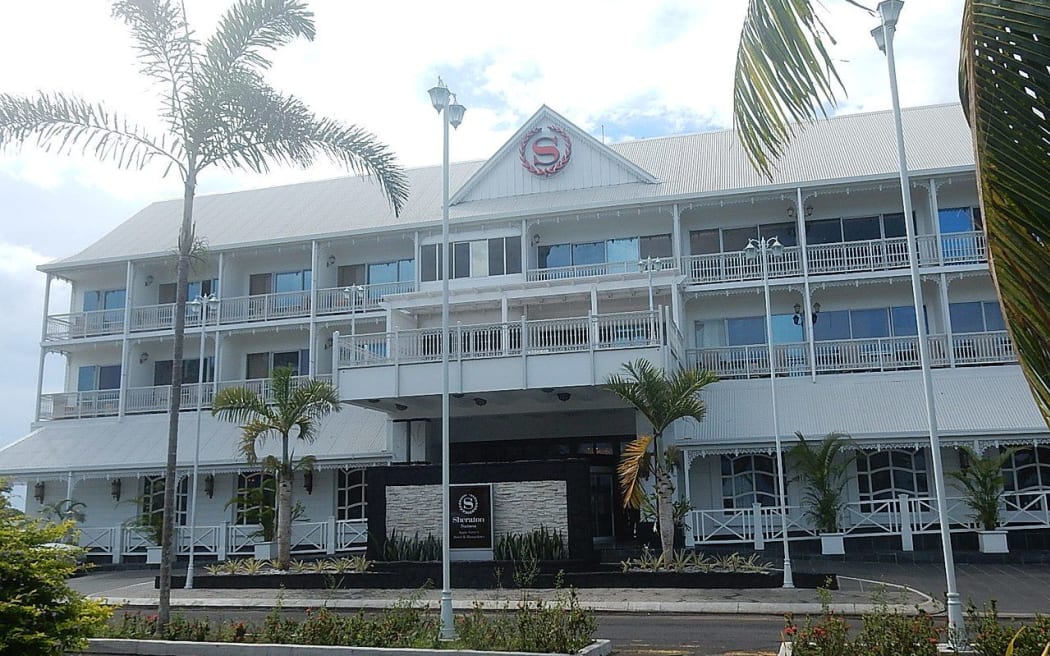 Sheraton Hotel in Samoa, formerly Aggie Grey's hotel. The business had been run for many years by members of the Grey family after it was founded by Aggie Grey in 1933.