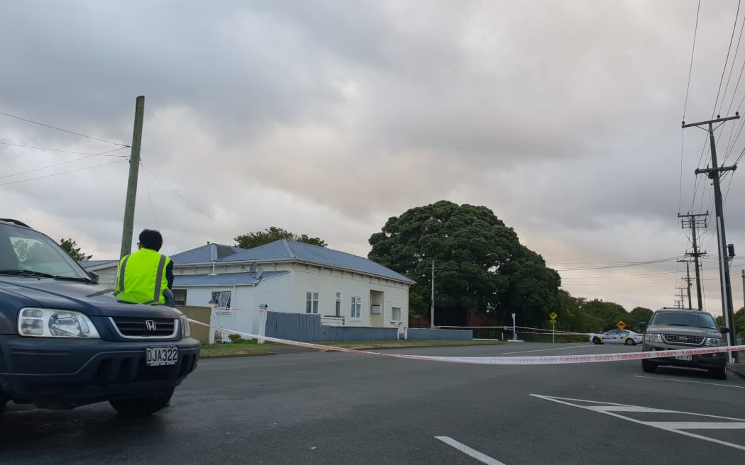 The morning after the stabbing incident in Whanganui