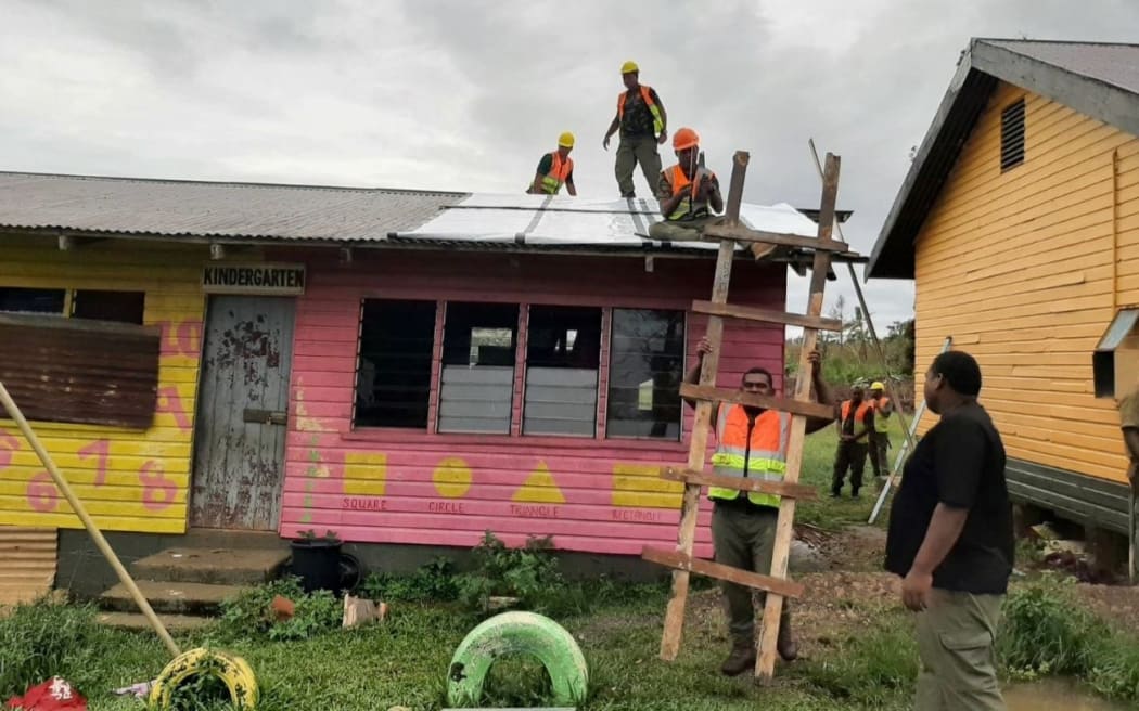 Rebuilding of education facilities damaged by Cyclone Yasa underway in Fiji.