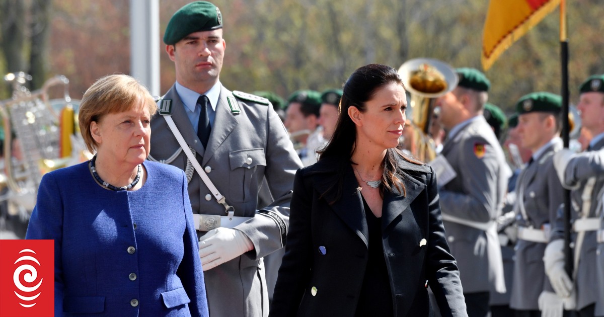 Jacinda Ardern meets German Chancellor in Berlin | RNZ News