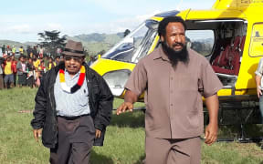Don Pomb Polye on the PNG  election trail