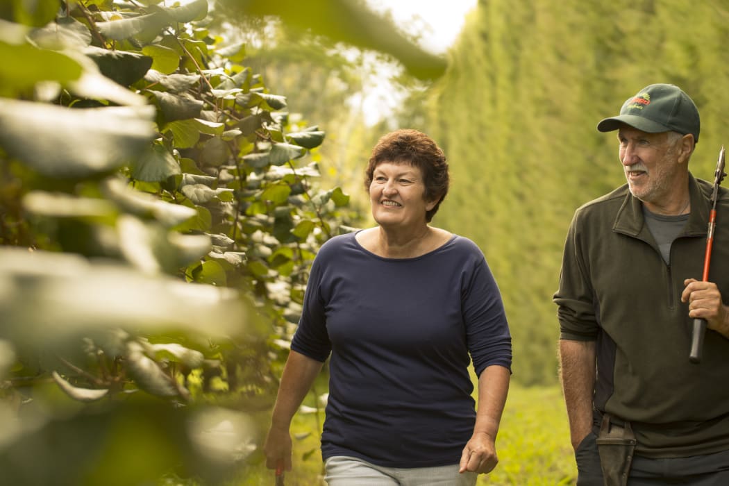 Jeff and Shirley Roderick are among New Zealand's leading organic kiwifruit growers