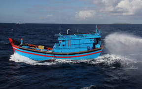 A Vietnamese "blue boat".
