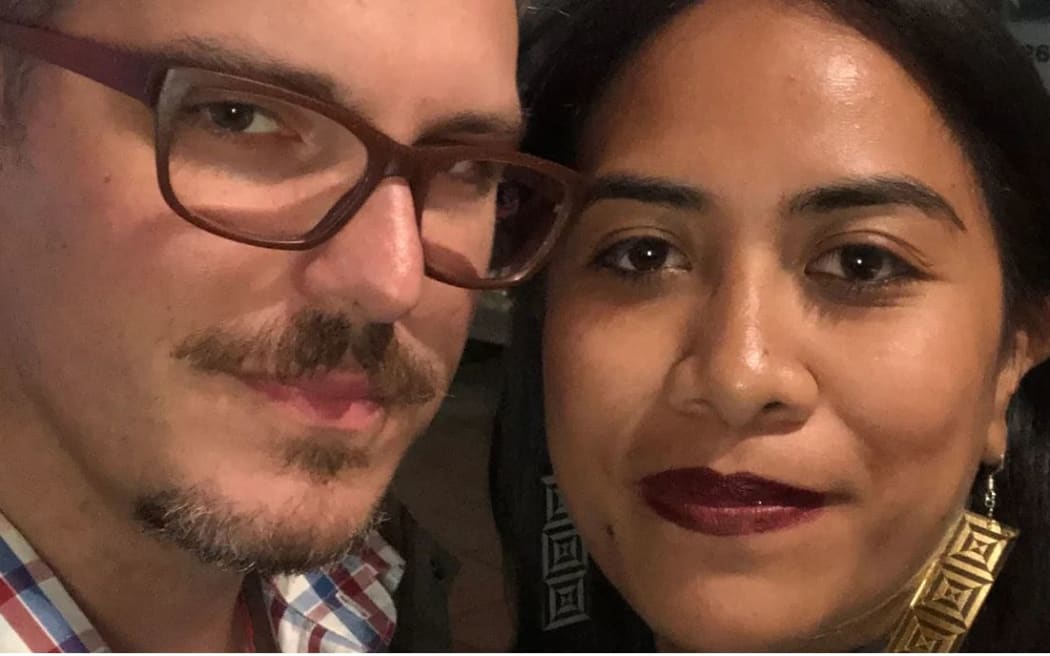 Todd Henry and Anau Mesui-Henry - owners of the Four Shells Kava Lounge in Auckland