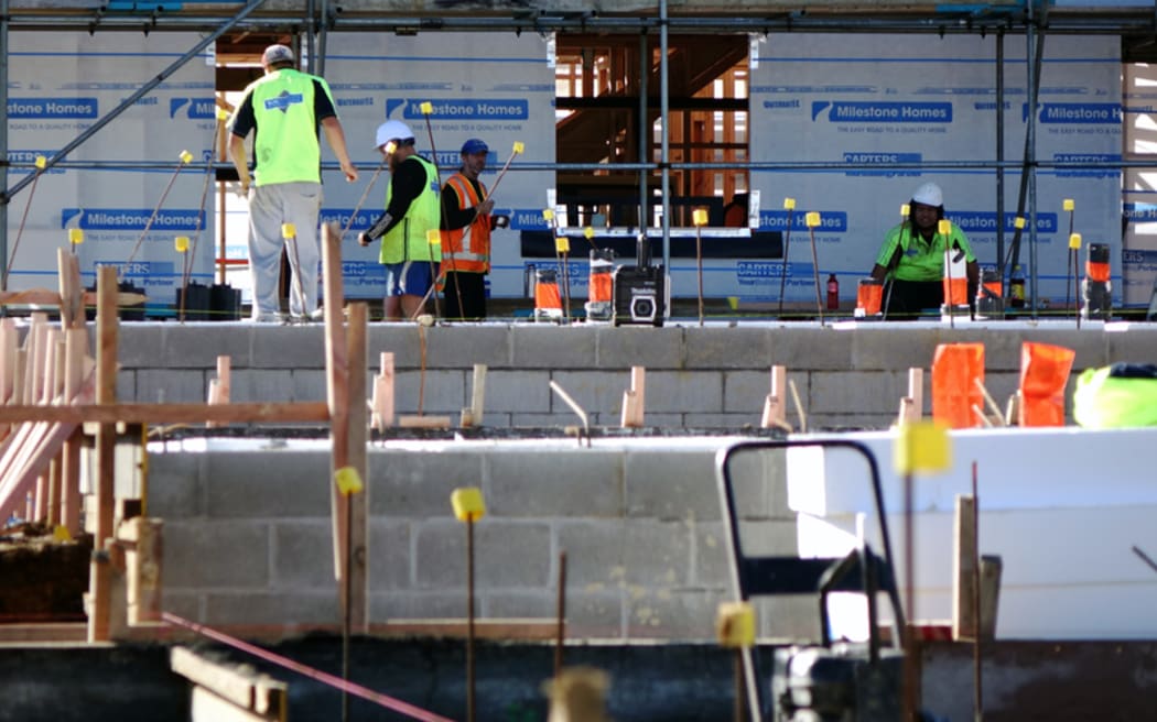 Part of a housing development in the Tamaki area in Auckland.