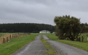 Awarua Farmhouse just south of Invercargill, where the council is in the process of selling a large piece of farmland.