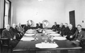 The first Reserve Bank Board of Directors (1934)