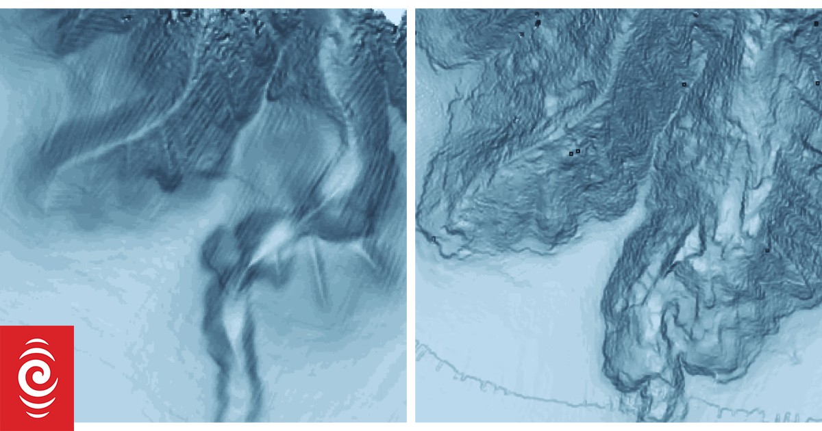 New research bussized rocks swamped Kaikoura Canyon RNZ