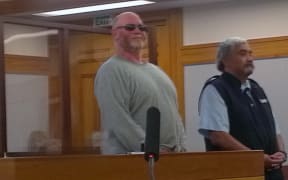 Philip Hansen, 56, was sentenced in the Wellington District Court today on several charges, including two of wounding with intent to injure