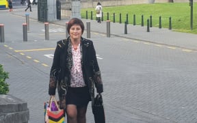 National list MP Maureen Pugh arriving at Parliament where her party's caucus is meeting to discuss the Jami-Lee Ross controversy.