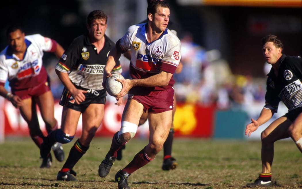 Manly's Ian Roberts in 1995.