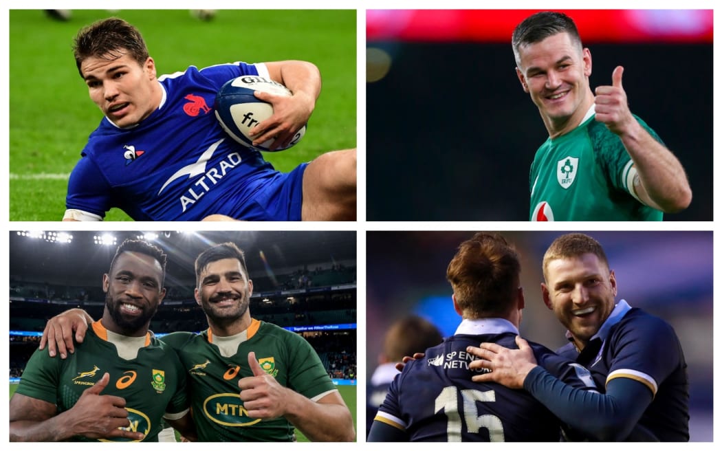 Kolaż Pucharu Świata w Rugby