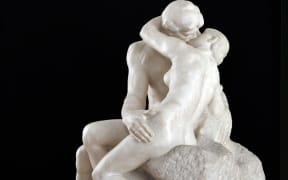 Auguste Rodin, The Kiss, 1901-04, pentelican marble, 1822 x 1219 x 1530mm, 3180 kg.