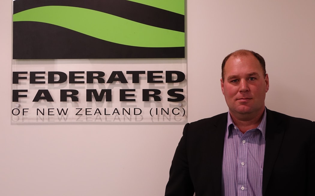 Federated Farmers dairy industry chair Andrew Hoggard