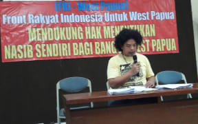 Surya Anta of Front Rakyat Indonesia Untuk West Papua