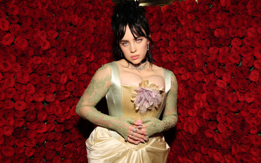 NEW YORK, NEW YORK - MAY 02: (Exclusive Coverage) Billie Eilish attends The 2022 Met Gala Celebrating "In America: An Anthology of Fashion" at The Metropolitan Museum of Art on May 02, 2022 in New York City. (Photo by Cindy Ord/MG22/Getty Images for The Met Museum/Vogue )