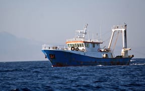 A commercial fishing boat off the coast (file photo)