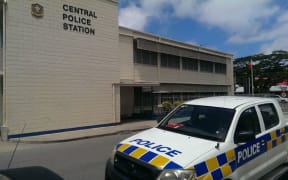 The Central Police Station in Tonga's capital, Nuku'alofa.