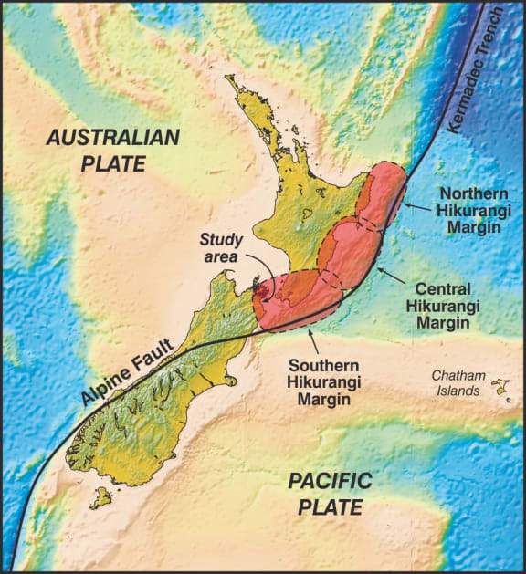 地質学者は現在、クック海峡 - マルボロ地方のヒクランマージンの南部で発生した摂入地震の証拠を持っています。