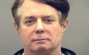 Paul Manafort being booked in the Alexandria Sheriff's Office.