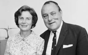 Dame Thea and Robert Muldoon