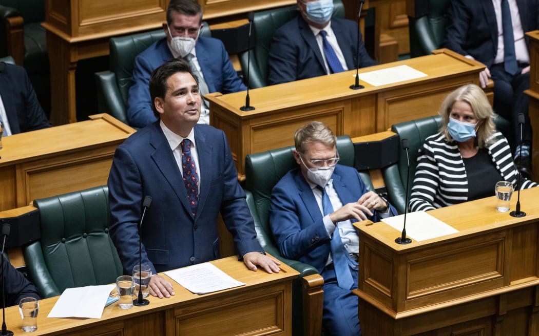 Nationalist MP Simon Bridges releases his valedictorian statement