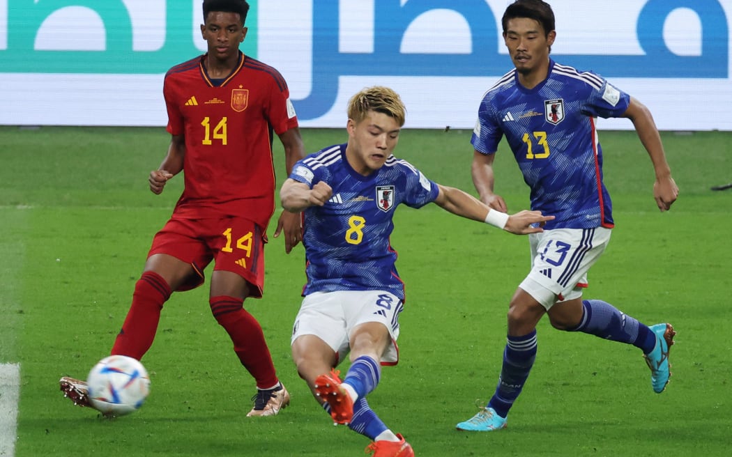 FIFA World Cup Japan make dramatic comeback to beat Spain RNZ News