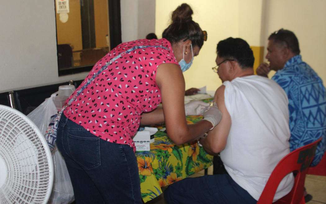 MMR vaccinations underway in American Samoa.