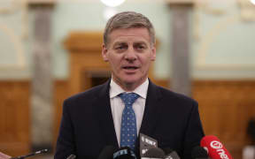 Bill English speaks after hearing Peter Dunne would step down after the election.