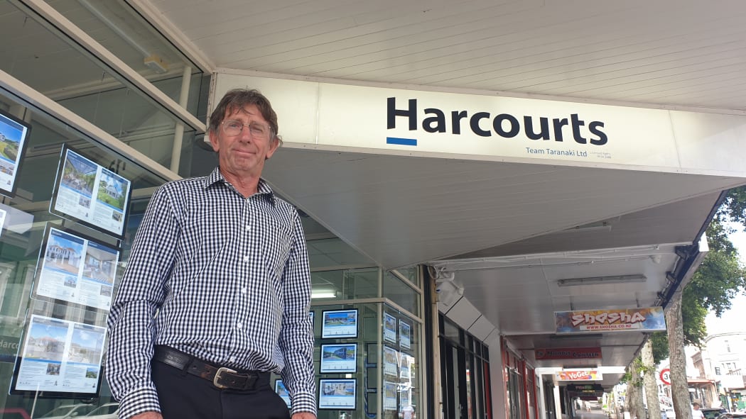 Harcourts project co-ordinator Mike Powell