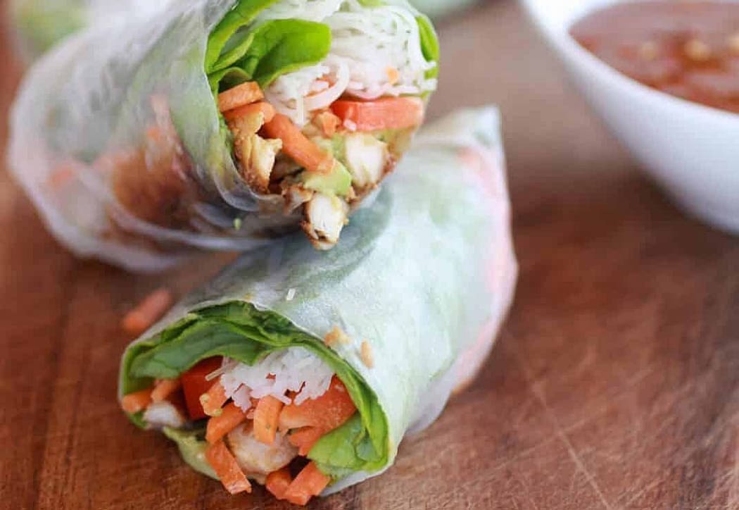 Chicken Rice Paper Rolls RNZ Recipes