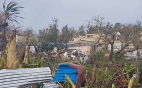 Typhoon Yutu damage