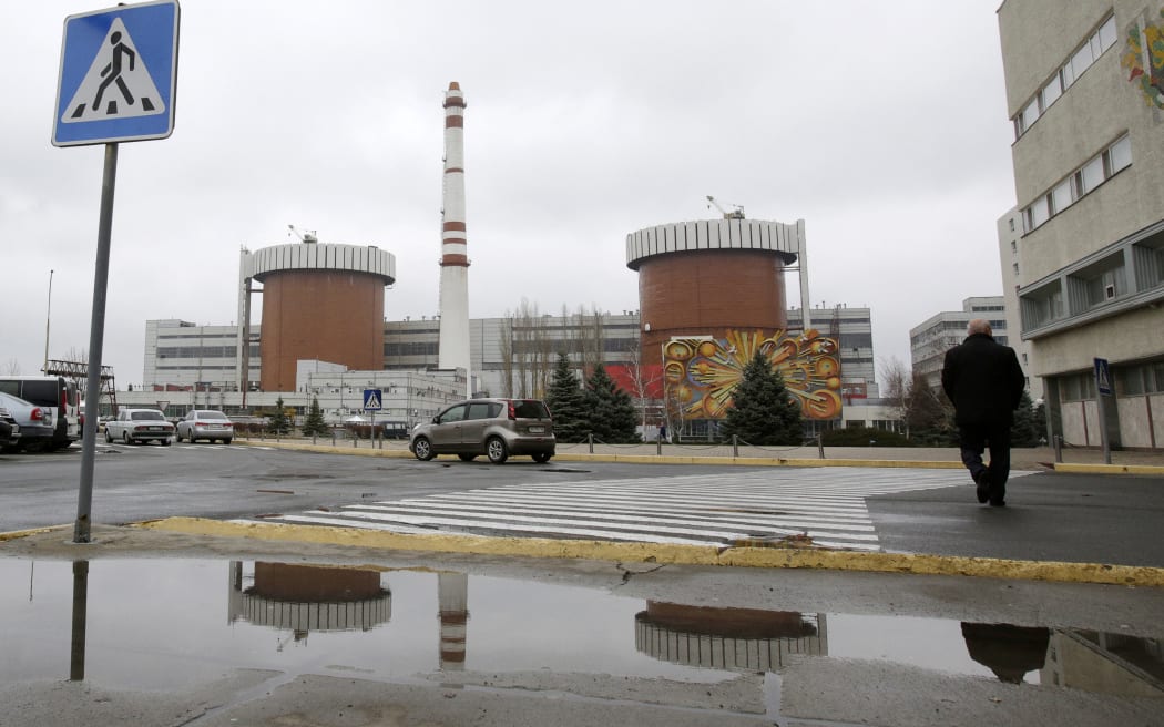 Centrale nucléaire de Yuzhnokransk (YNPP) dans la ville de Yuzhnokransk, région de Mykolaïv, à 300 km au sud de Kyiv.