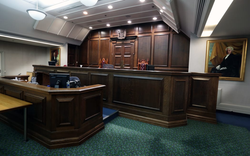 040714. Photo Diego Opatowski / RNZ. Wellington High Court. Courtroom 1.