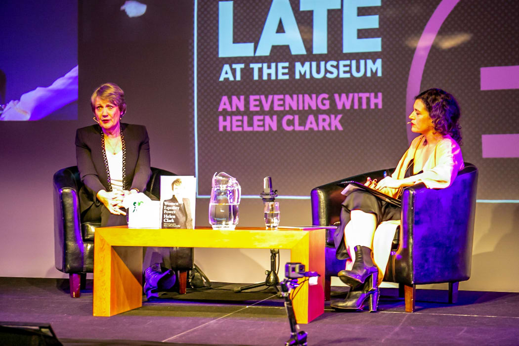 Helen Clark and Noelle McCarthy