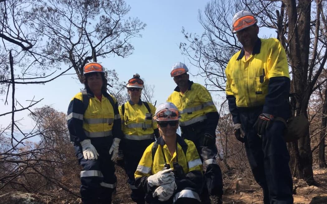 Animal Evac New Zealand volunteers helping rescue wildlife from the Australian bushfires.
