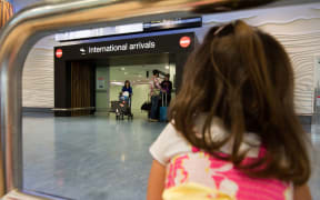 Auckland Airport arrivals