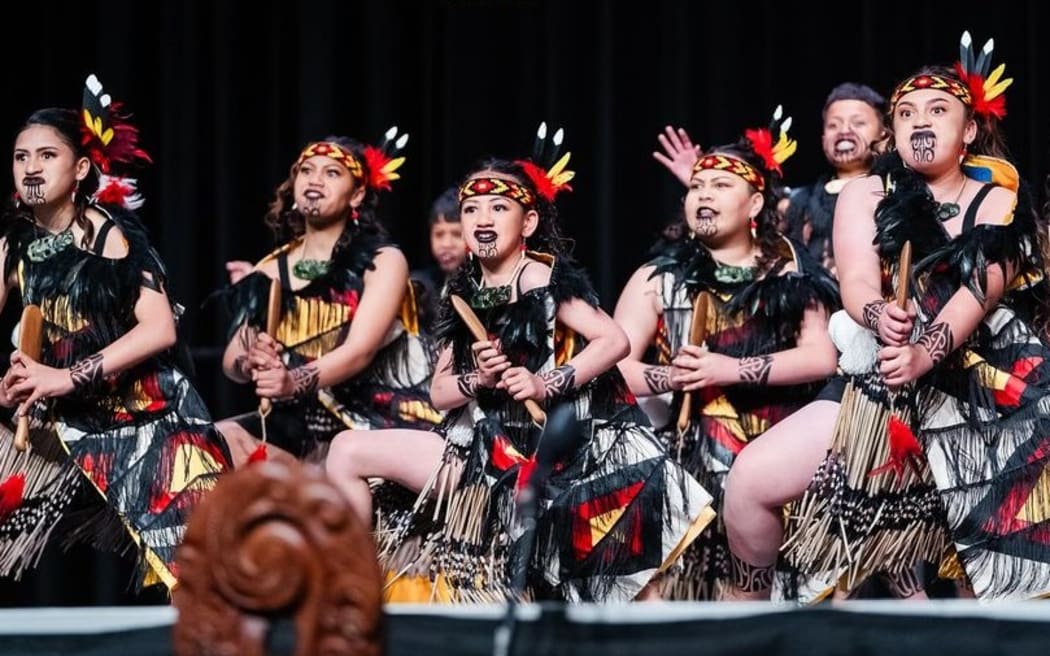 Day 1 of the country's biggest primary school kapa haka competition, Te Mana Kuratahi, in Whakatū, Nelson, on 30 October, 2023.