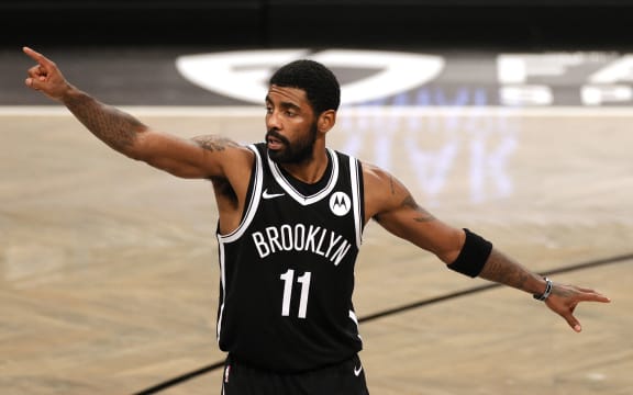 Kyrie Irving of the Brooklyn Nets