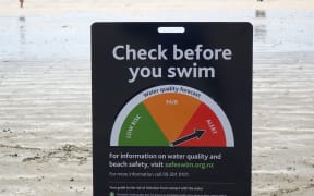 Signs warned of the water quality but there were concerns kids could fiddle with them.