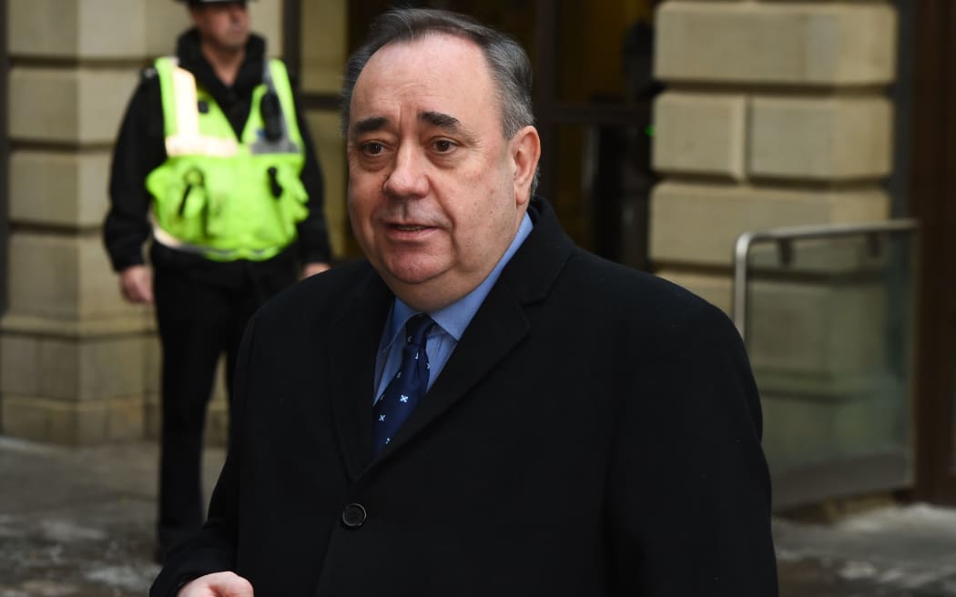 Former Scottish first minister and pro-independence figurehead Alex Salmond.