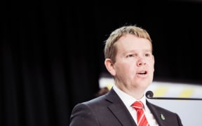 Covid-19 Response Minister Chris Hipkins at the Covid-19 media briefing on 14.7.2021.